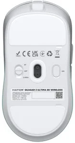 Фото: Миша Hator Quasar 3 Ultima 8K Wireless/BT White/Mint (HTM761) № 5 | KTC