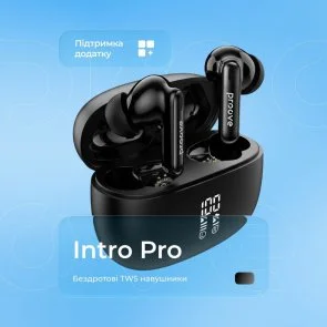 Фото: Навушники Proove Intro Pro ANC APP Black (TWYN54002201) № 7 | KTC