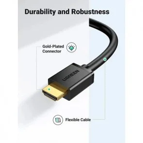 Фото: Кабель UGREEN HD106 v1.4 HDMI / DVI 1.5m Black (11150) № 2 | KTC