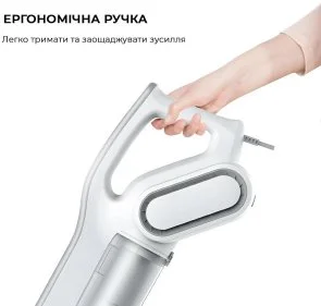 Фото: Дротовий пилосос DEERMA Stick Vacuum Cleaner Cord White (DX700 White) № 11 | KTC