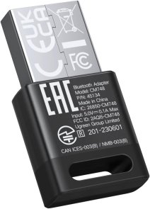  Bluetooth адаптер UGREEN CM748 Dongle Receiver EDR BLE Black (45134)