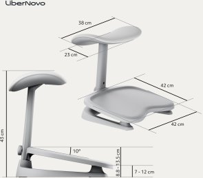 Підставка для ніг LiberNovo StepSync Footrest Space Gray (CP-GW-0000002-00-00)