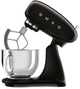 Планетарний міксер Smeg Style Aesthetic Black (SMF05BLEU)