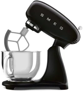 Фото: Планетарний міксер Smeg Style Aesthetic Black (SMF05BLEU) № 4 | KTC