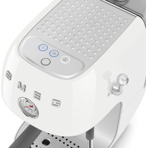 Ріжкова кавоварка Smeg Style Aesthetic White Glossy Finishing (ECF03WHEU)