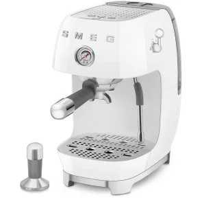 Фото: Ріжкова кавоварка Smeg Style Aesthetic White Glossy Finishing (ECF03WHEU) № 3 | KTC