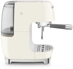 Фото: Ріжкова кавоварка Smeg Style Aesthetic Cream Glossy Finishing (ECF03CREU) № 5 | KTC