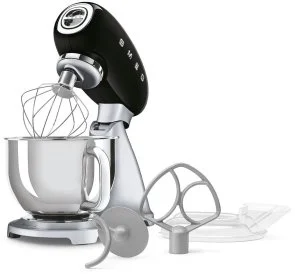 Фото: Планетарний міксер Smeg Style Aesthetic Black (SMF04BLEU) № 7 | KTC