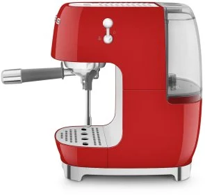 Фото: Ріжкова кавоварка Smeg Style Aesthetic Red Glossy Finishing (ECF03RDEU) № 6 | KTC