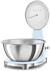 Ваги кухонні Smeg Style Aesthetic Glossy Pastel Blue (KSF01PBWW)