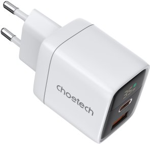 Зарядний пристрій Choetech PD6052 35W White (PD6052-EU-WH)