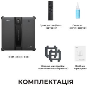 Мийник вікон Mova N1 Black (GNDJ2580-BL)