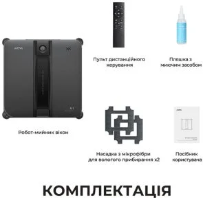 Фото: Мийник вікон Mova N1 Black (GNDJ2580-BL) № 2 | KTC