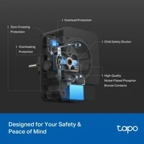 Фото: Смарт розетка TP-Link Tapo P410M (TAPO-P410M) № 6 | KTC