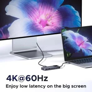 Фото: USB-хаб UGREEN CM888 Uno 6in1 Gray (35998) № 8 | KTC