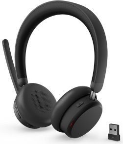 Гарнітура накладна Lenovo Dual-Mode Wireless ANC Headset 6550, Black
