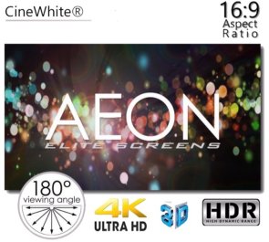 Проекційний екран Elite Screen AR100WH2 2.22х1.25м
