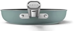 Фото: Сковорода Smeg 50S Retro Style 24cm Emerald Green Matte (FPF2402EGM) № 6 | KTC