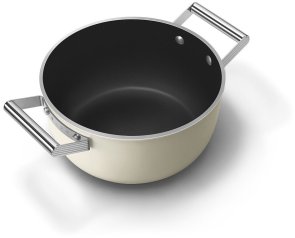 Каструля Smeg 50S Retro Style 5.4L Creame (CSF2412CRM)
