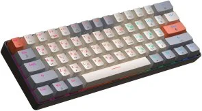 Фото: Клавіатура GamePro MK130 V2 Infinity QLAB Sakura ENG/UKR Black (MK130-V2-B-QS) № 3 | KTC