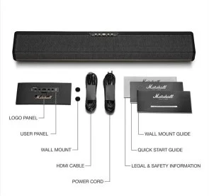 Фото: Саундбар Marshall Heston 60 Black (1007985) № 8 | KTC