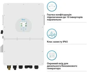 Фото: Інвертор Deye SUN-25K-SG02HP3-EU 25000W № 4 | KTC
