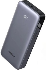 Батарея універсальна UGREEN PB532 20000mAh 30W Gray (55989B)