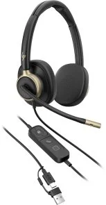 Фото: Гарнітура HP Poly Mission 825 Stereo Black (C01FCAA) № 7 | KTC