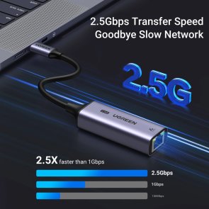 Мережева карта UGREEN CM648 2.5G Black (25052)