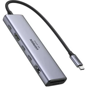 Фото: USB-хаб UGREEN CM511 7in1 Grey (45521) № 2 | KTC