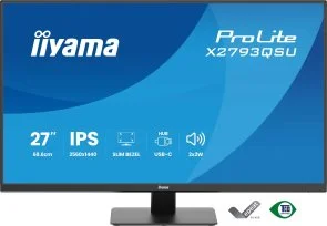 Фото: Монітор iiyama X2793QSU-B1 Black - 27" IPS / 2560×1440 / 75 Гц / Adaptive Sync № 2 | KTC