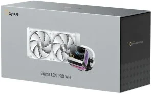 Фото: Система рідинного охолодження Ocypus Sigma L24 Pro WH (SIGMA-L24-WH2ANWL00P-GL) № 9 | KTC