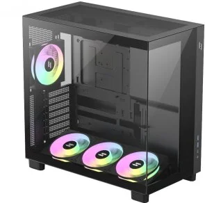 Фото: Корпус Gamemax NEX C53 Black with window (NEX C53 BK) № 2 | KTC