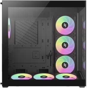 Корпус Gamemax NEX C56 Black with window (NEX C56 BK)
