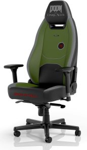 Крісло Noblechairs Legend Doom The Dark Ages Edition Green (NBL-LGD-PU-DDA)