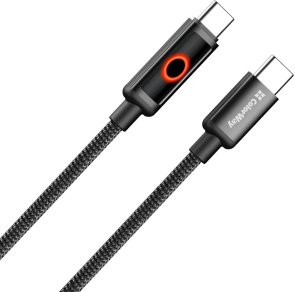 Кабель ColorWay CBPDCC103 60W Type-C / Type-C 1m Black (CW-CBPDCC103-BK)