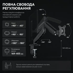 Фото: Кронштейн ITech MBSS-02F Black № 9 | KTC