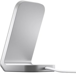 Бездротова зарядна станція Nomad Stand One Qi2 25W 2in1 Silver (NM014513858)