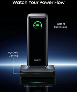 Зарядний пристрій Anker Charging Base for Anker Prime 150W Pogo pin Black (A1903G11)
