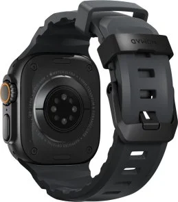 Фото: Ремінець Nomad for Apple Watch 46mm/49mm - Rocky Point Band Black Titanium Hardware Storm (NM014803858) № 3 | KTC