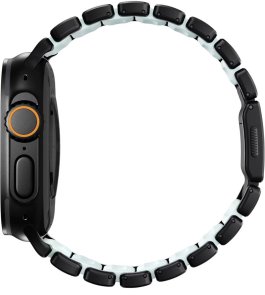 Ремінець Nomad for Apple Watch 46/49mm - Stratos Black Hardware Icy Blue Glow (NM009896858)