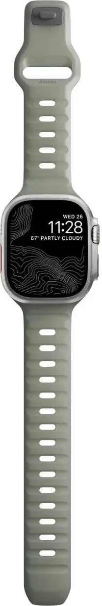 Фото: Ремінець Nomad for Apple Watch 46mm/49mm - Sport Band Coastal Rock (NM01112785) № 4 | KTC