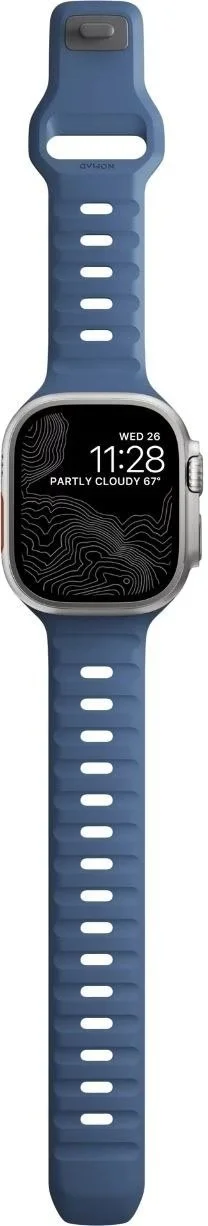 Фото: Ремінець Nomad for Apple Watch 46mm/49mm - Sport Band Naval Blue (NM014919858) № 3 | KTC