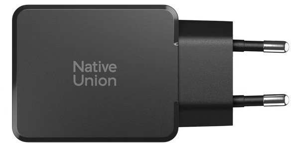 Зарядний пристрій Native Union Pocket GaN PD 65W Black (POCK-PD65-BLK-EU)