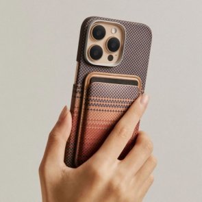 Чохол для пластикових карт Pitaka for iPhone - Magnetic Woven Sunset (MWW2402)