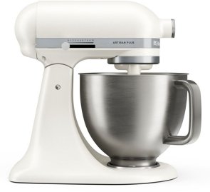 Планетарний міксер KitchenAid Artisan Plus 4.7L 5KSM50PKVE Porcelain White (5KSM50PKVEPL)