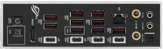 Фото: Материнська плата ASUS ROG STRIX X870E-E GAMING WIFI7 NEO № 7 | KTC