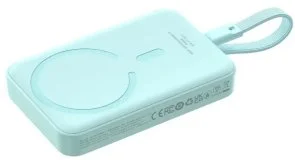 Фото: Батарея універсальна Baseus Magnetic Mini 30W 10000mAh Blue (P1002210B333-00) № 4 | KTC