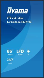 Інтерактивний дисплей iiyama ProLite LH6564UHS-B1AG 64.5