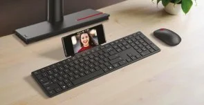 Фото: Клавіатура Lenovo Wireless Multi-Mode Pro Keyboard 6000 Black (4Y41S04660) № 6 | KTC